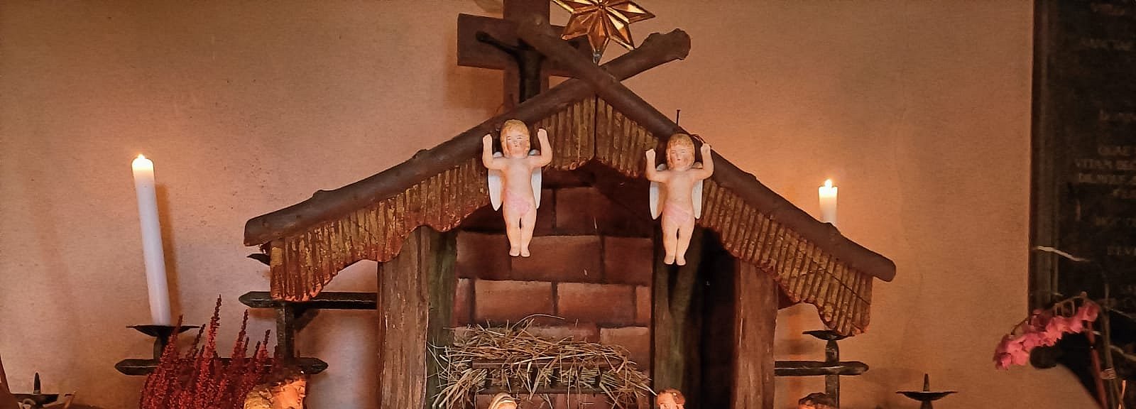 Krippe zur Andacht am 24.12.
