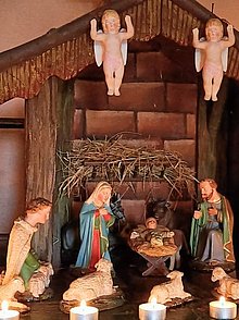 Krippe zur Andacht am 24.12.