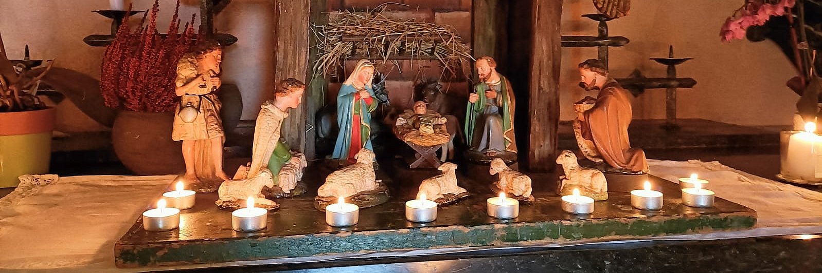Krippe zur Andacht am 24.12.