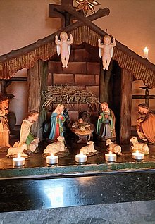 Krippe zur Andacht am 24.12.