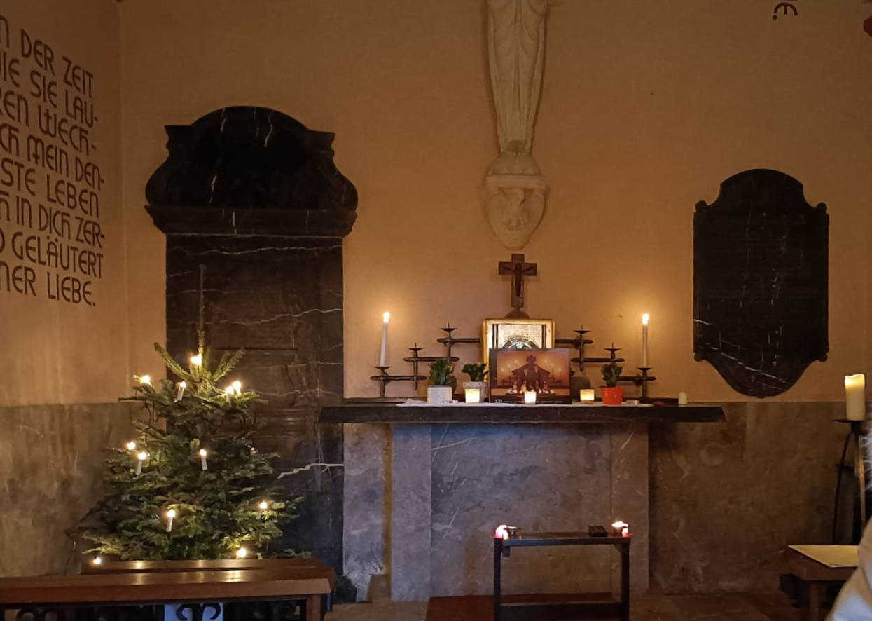 Altar in der Gertrudis-Kapelle